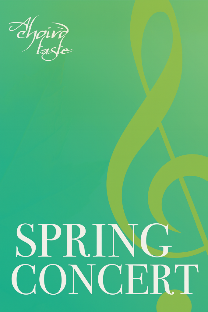 Spring Concert Poster